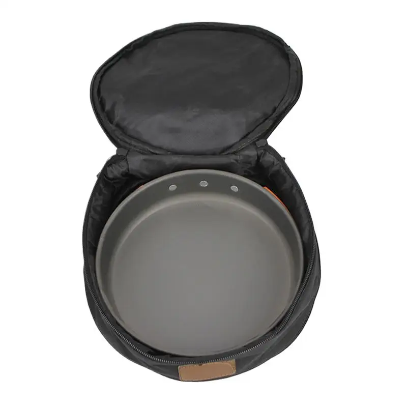 

Camping Tableware Organizer Dishes Organizer Bag For Camping Water Resistant Dinnerware Storage Pouch For Gatherings Picnic