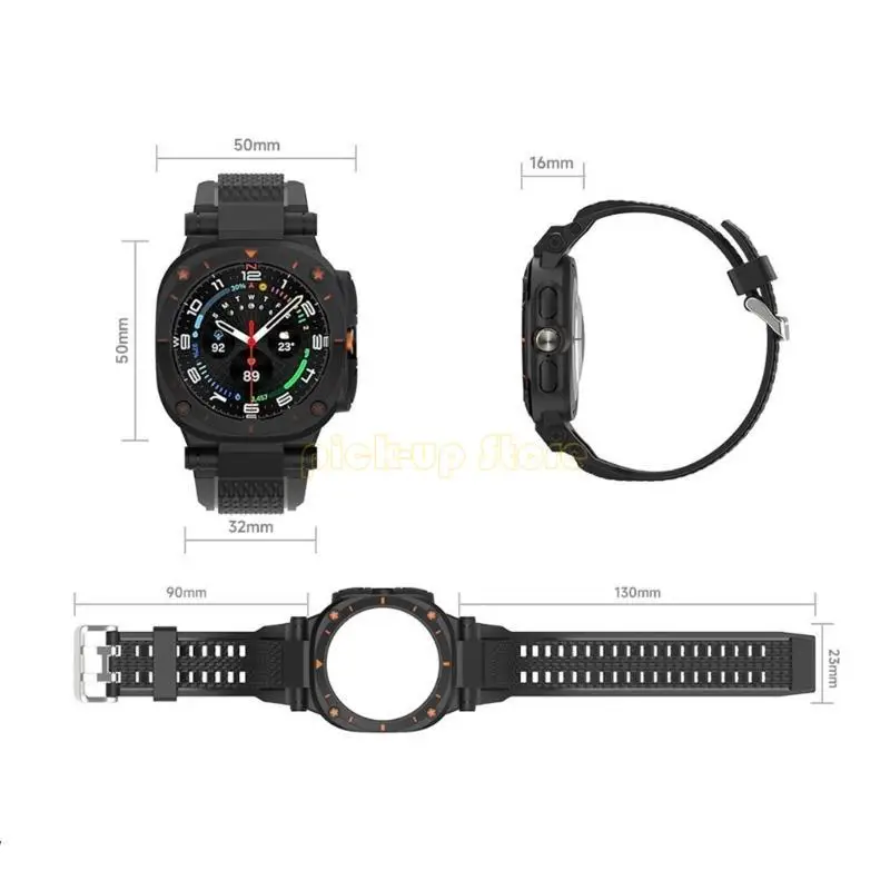 

Q5WA Quick Release Bracelets с крышкой Shell Wwatch Band для просмотра 47 -мм