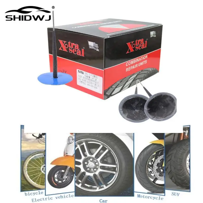 

1Pcs 6mm Steel Needle Car Tire Cold Film Mushroom Nail Repair Film Wheel Repair Parts