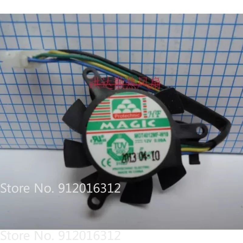 Fan Original for NVIDIA Graphics Card Fan MAGIC MGT4012MF-W10 0.09A