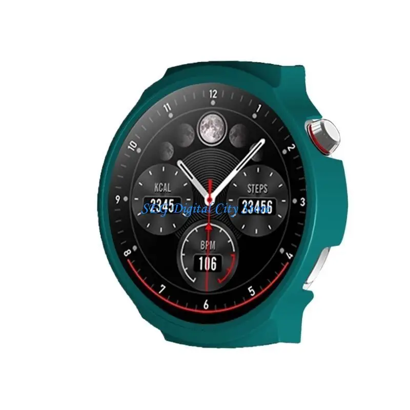 

U75B Watch Shell & Screen Protector for aigo Half Coverage Bumper Frame Cover