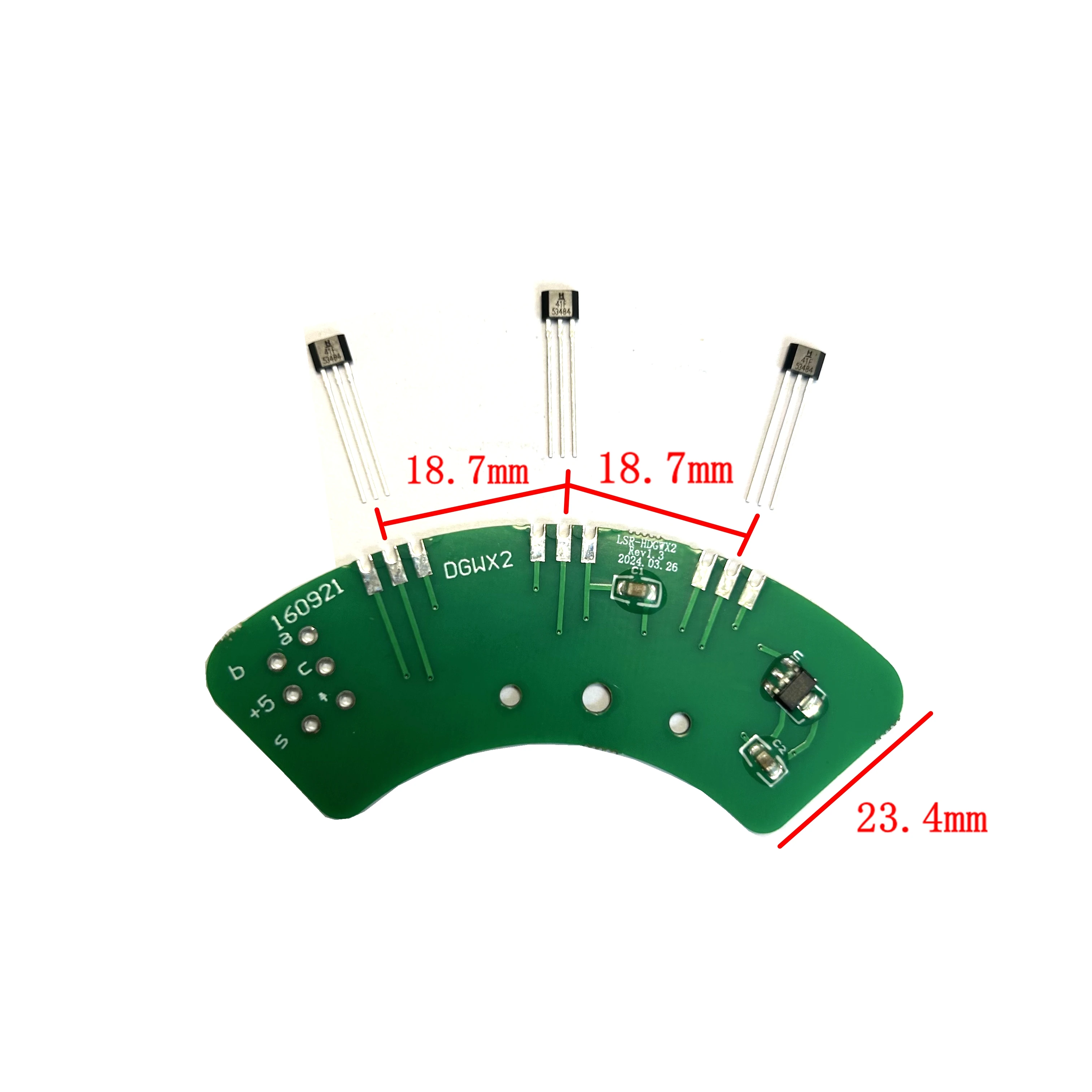 PCB Board For Shengyi DGWX2 Hub Motor Circuit Plate E-Bike Engine Hall Sensor Board Geared Engine Spare Part 350W/500W