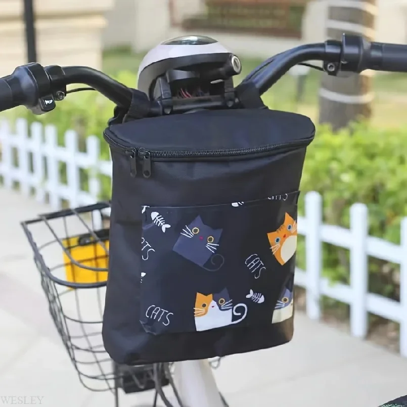 Multi Functional Bicycle Clutch with Large Capacity, Electric and Motorcycle Front Zipper Storage, Motorcycle Accessories|