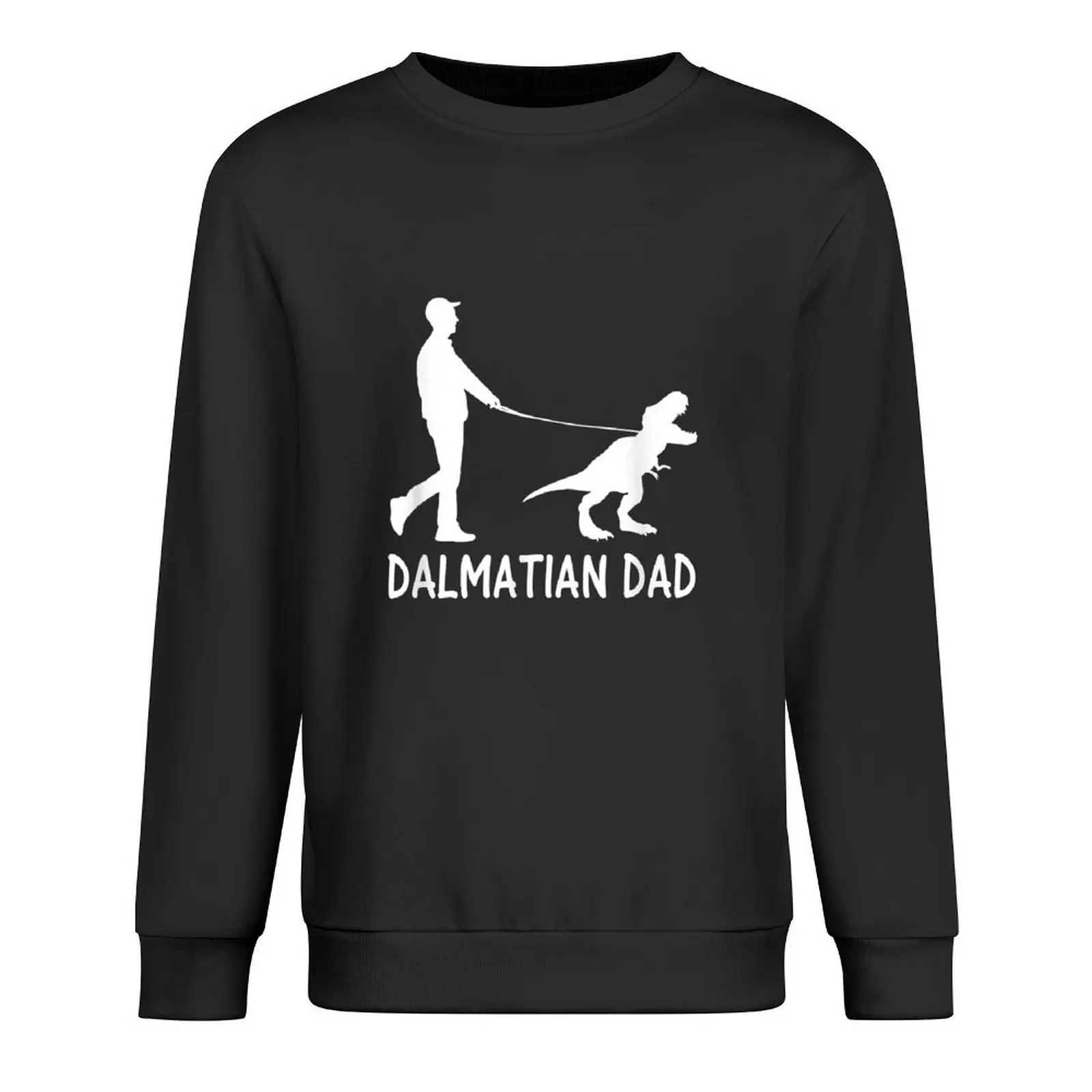 

Mens Dalmatian Dad Dinosaur Dog Owners Funny Father's Day Pullover clothes for men male clothes tracksuit sweatshirts for men