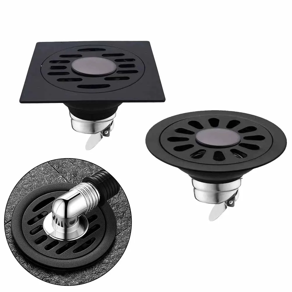 

Слив для душа из нержавеющей стали, слив для пола, кухонь, ванная комната, ловушка для волос, слив для балкона, стиральная машина, утечка земли