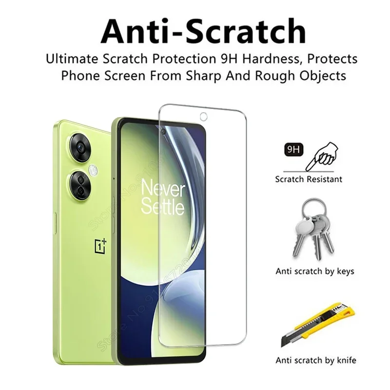 4PCS Für OnePlus Nord CE 3 Lite 5G Gehärtetem Glas Screen Protectors Für One Plus 9RT 9 8T 10T 10R ACE 3V Pro Nord CE 4 2T N30