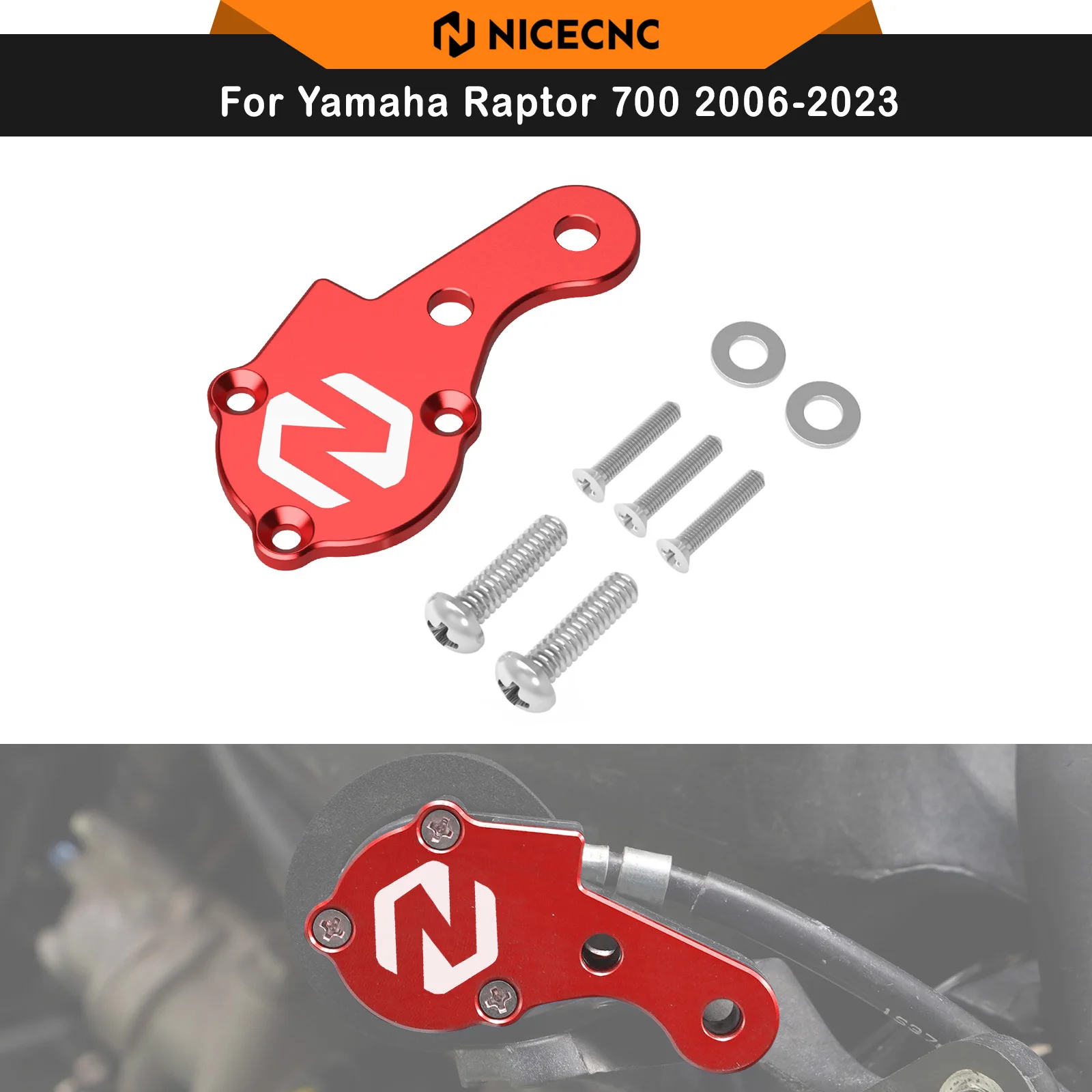 NICECNC For Yamaha Raptor 700 2006-2023 Reverse Knob Switch Repair Kit Raptor 700R 2011-2023 YFM700R YFM700 ATV Parts Aluminum