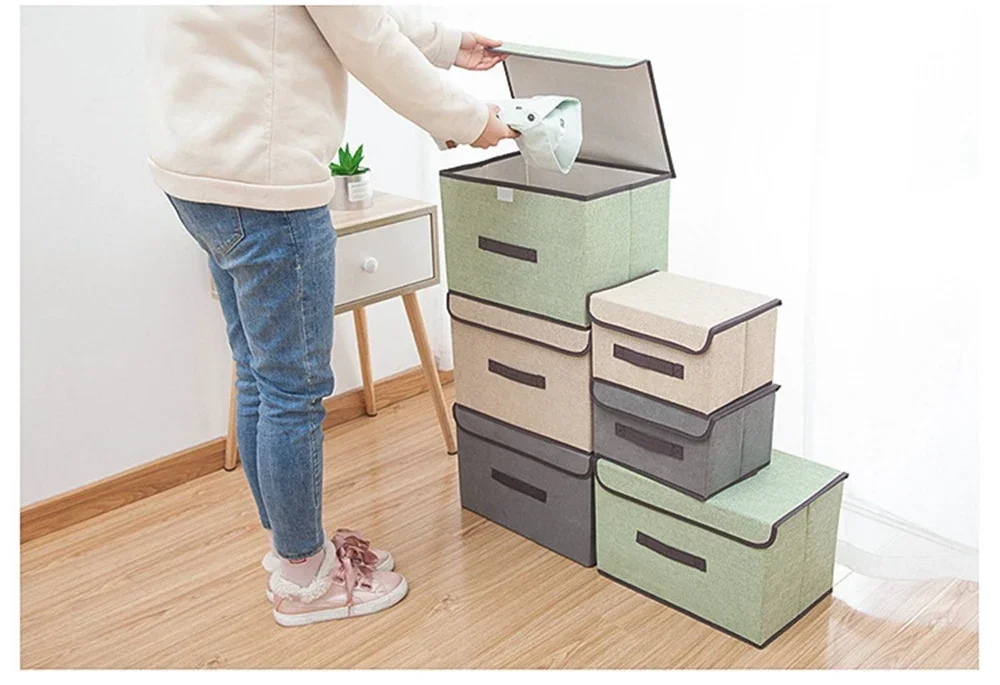 Schränke Kleidung Organizer Hosen Jeans Aufbewahrungsbox Schrank Schublade Organizer Unterwäsche Socken T-Shirt Kleiderschrank Aufbewahrungsorganisatoren – Detail 3
