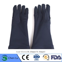 Genuine nuclear radiation protective a pair of gloves Flaw detector operation radiological protection 0.25/0.35mmpb lead gloves