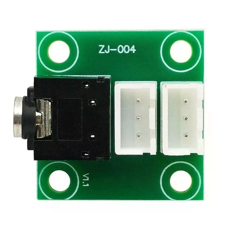 1PCS 3.5MM Headphone Audio Signal Transfer XH2.54 3P Terminal Lead Amplifier Chassis DIY Wiring Board