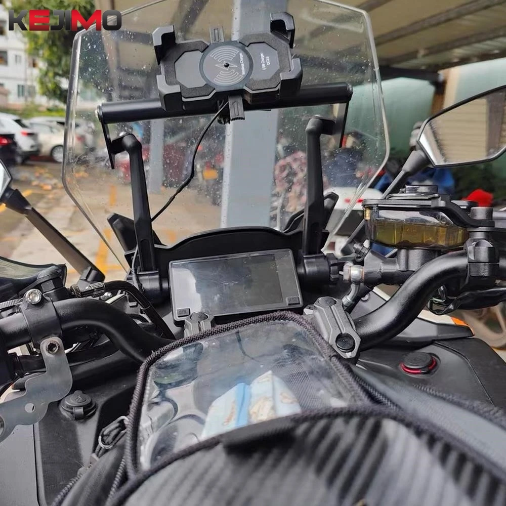 

CF650GT CF400GT FOR CFmoto Motorcycle Stand Holder Phone 650GT 400GT CF 650 2019-2025 Mobile Phone GPS Navigation Plate Bracket