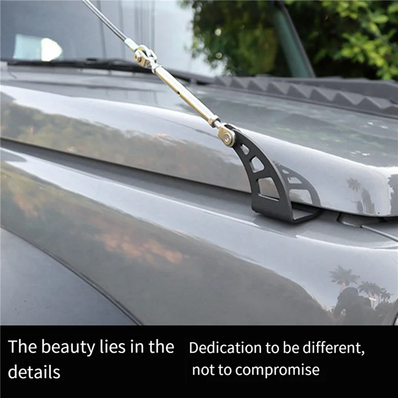 

Car Hood Obstacle Eliminate Rope Limb Riser Kit For Suzuki Jimny JB64 JB74 2019-2023 Replacement Exterior Accessories