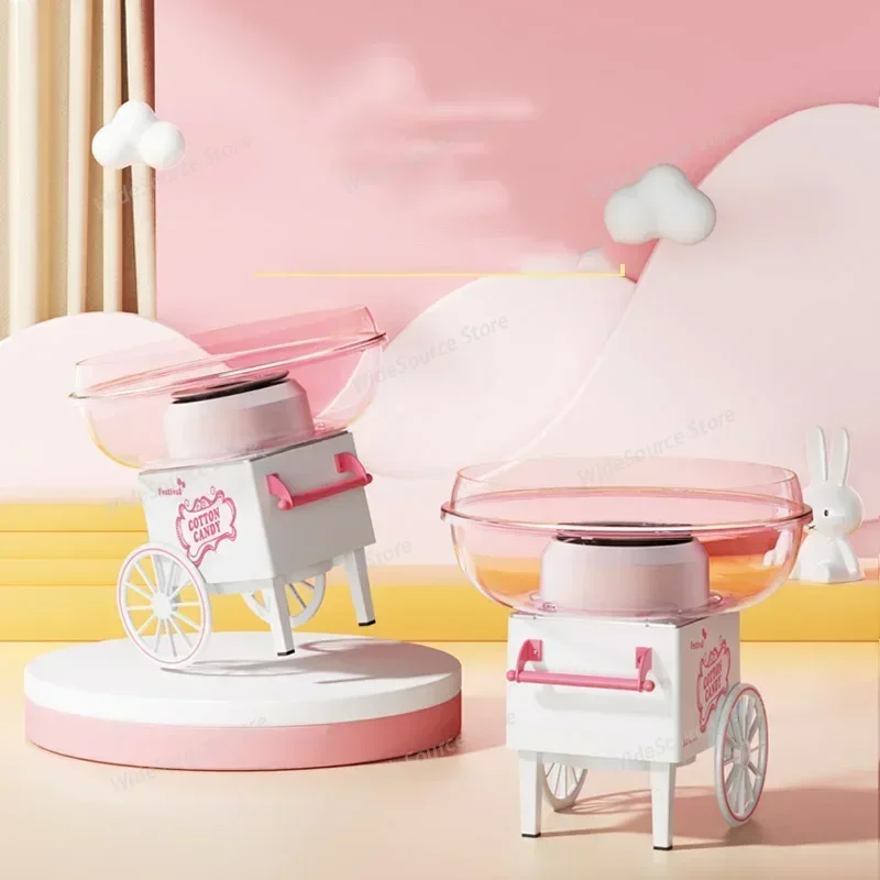 Cotton Candy Machine 1PC Children Automatically Make Cotton Candy Mini Colorful Sugar Household Gift Birthday Party Portable