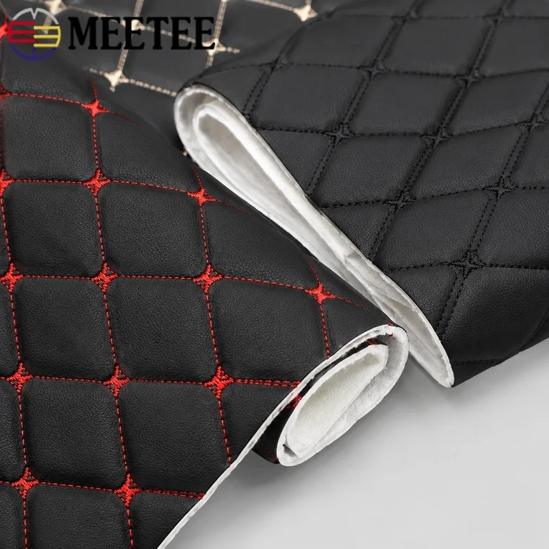 45x160cm 90x160cm Sponge Interlayer Faux Leather Fabric Car Door Panel Upholstery Seat Surround Trim Trunk Mat Auto Interior DIY