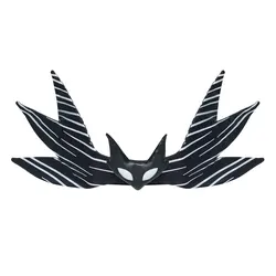Jack Bow Tie Big Black Stripe Necktie Christmas Halloween Cosplay Props Accessories 1pcs Takerlama