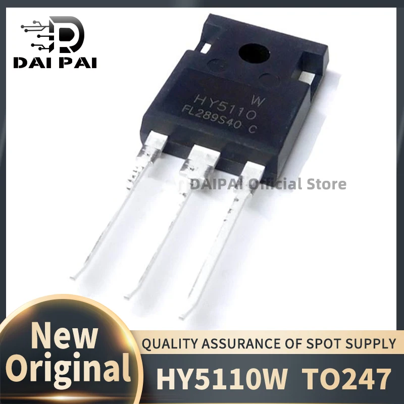 

(10 шт.-20 шт./лот) 100% новый оригинальный HY5110W HY5110 TO-247 N-канальный 100 В 316 А полевой транзистор (MOSFET)