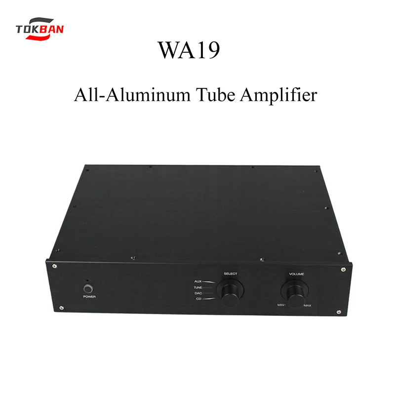 TOKBAN CJ0016 WA19 All Aluminum Tube Amplifier Preamplifier Chassis  Suitable for Home Audio Amplifiers