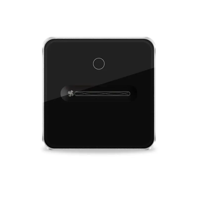 

[AAAE 2026] Zigbee Smart Fan Light Switch 1 Gang Touch Control With Slider Control Fan Speed Neutral Required Work With Tuya APP