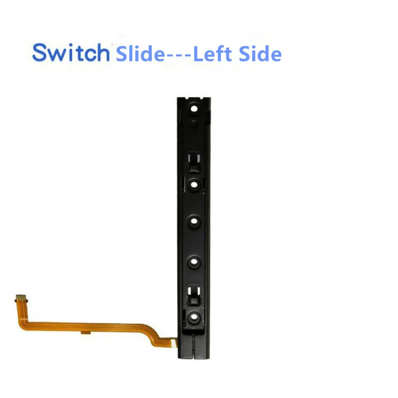 Original Repair Part ขวาและซ้ายสไลด์ Flex Cable Fix สําหรับคอนโซล Nintendo Switch NS Rebuild Track พร้อมสกรู