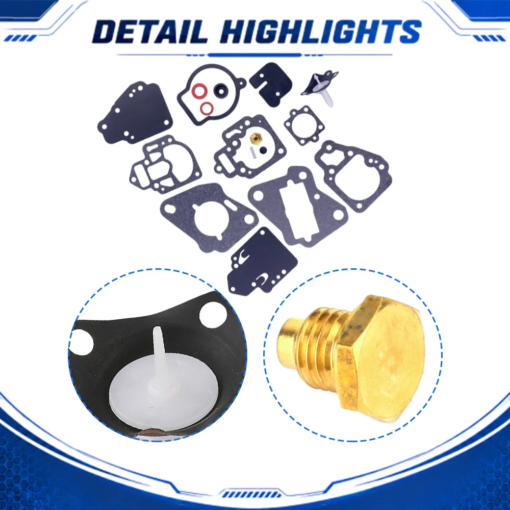 Carburetor Repair Kit 1395-97611 1395-811357 1395-9761 1395-9645 For Mercury and Mariner 6 8 9.9 10 15 20 25 Outboard Motors