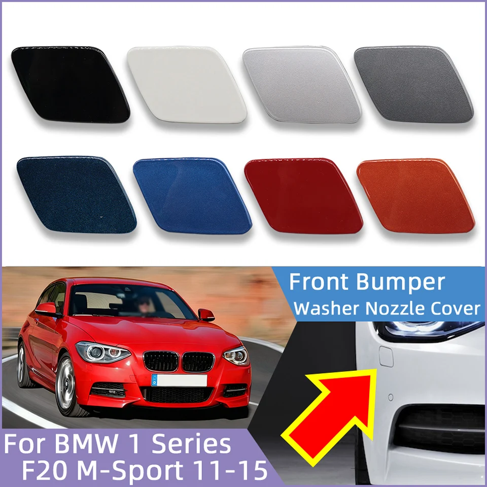 

Headlight Washer Nozzle Cover Shell For BMW 1 F20 M-Sport 116i 118i 120i 135i 2011-2015 Trim Lid Cleaner Sprayer Cap Painted