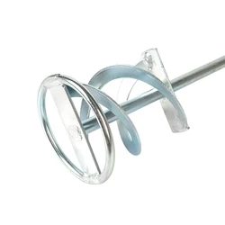 2PCS Paint Stirrer, HEX/SDS Thread, Paddle Mixer, for Adheives, Paint Whisk, Cement, Concrete, Glue, 80mm X 400mm