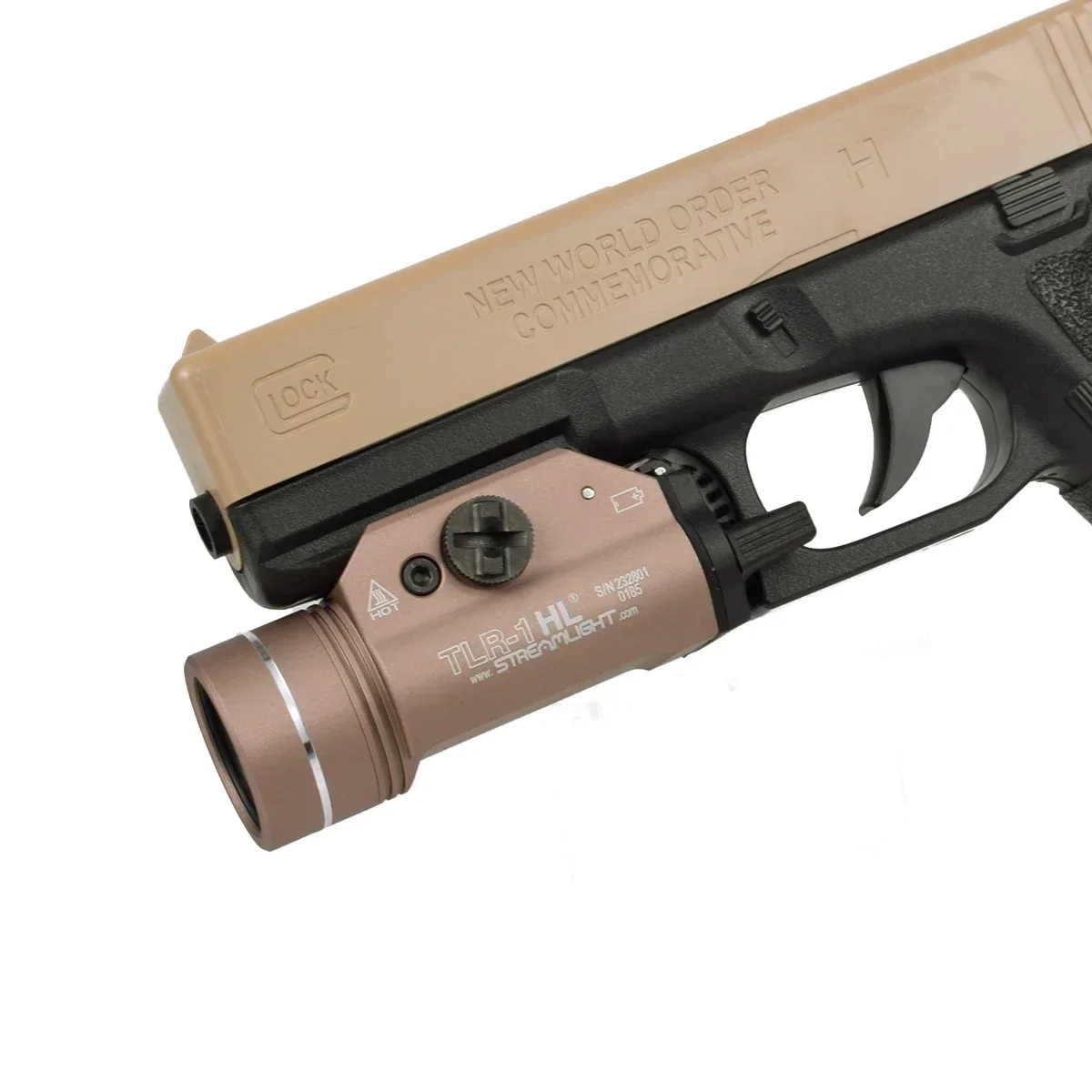 STREAMLIGHT TLR-1 TLR-7 broń latarka pistoletowa metalowa 1000 lumenów TLR7 LED światło stroboskopowe Glock 17 Airsoft karabin TLR1 latarka Scout