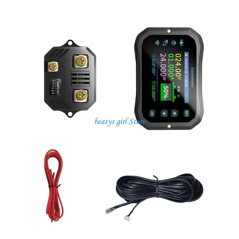 

C7AB 1 SET батарея кулоновка столовая мощность Ammeter для лития с интеллектуальными безопасными функциями кабель включен