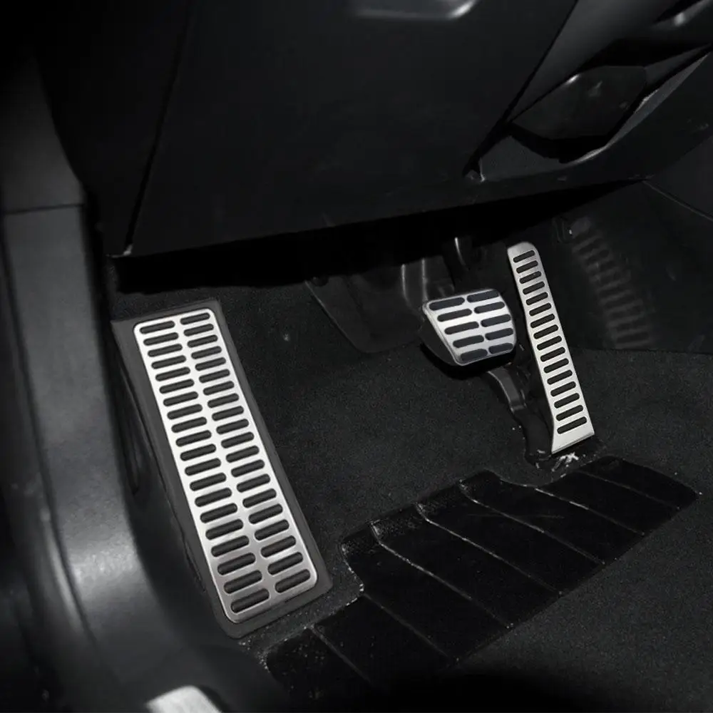 For Volkswagen VW Golf 5 6 MK5 MK6 Scirocco Tiguan for Skoda Octavia A5 Car LHD Pedals Foot Rest Pedal Cover Kit Accessories