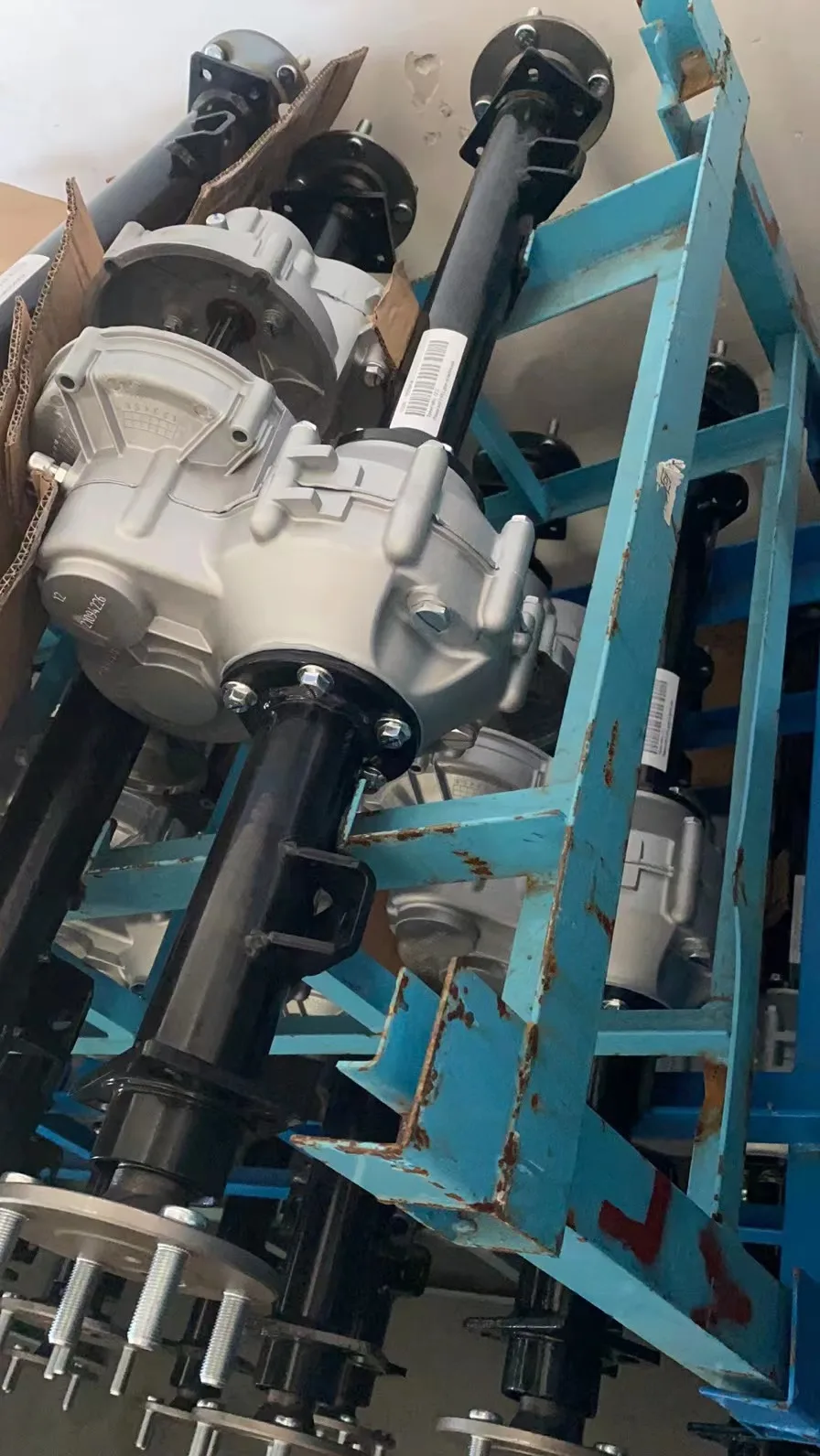 Hinterachse für Elektrowagen, 980 mm Länge, Verhältnis 16:1, Auto-Hinterachse