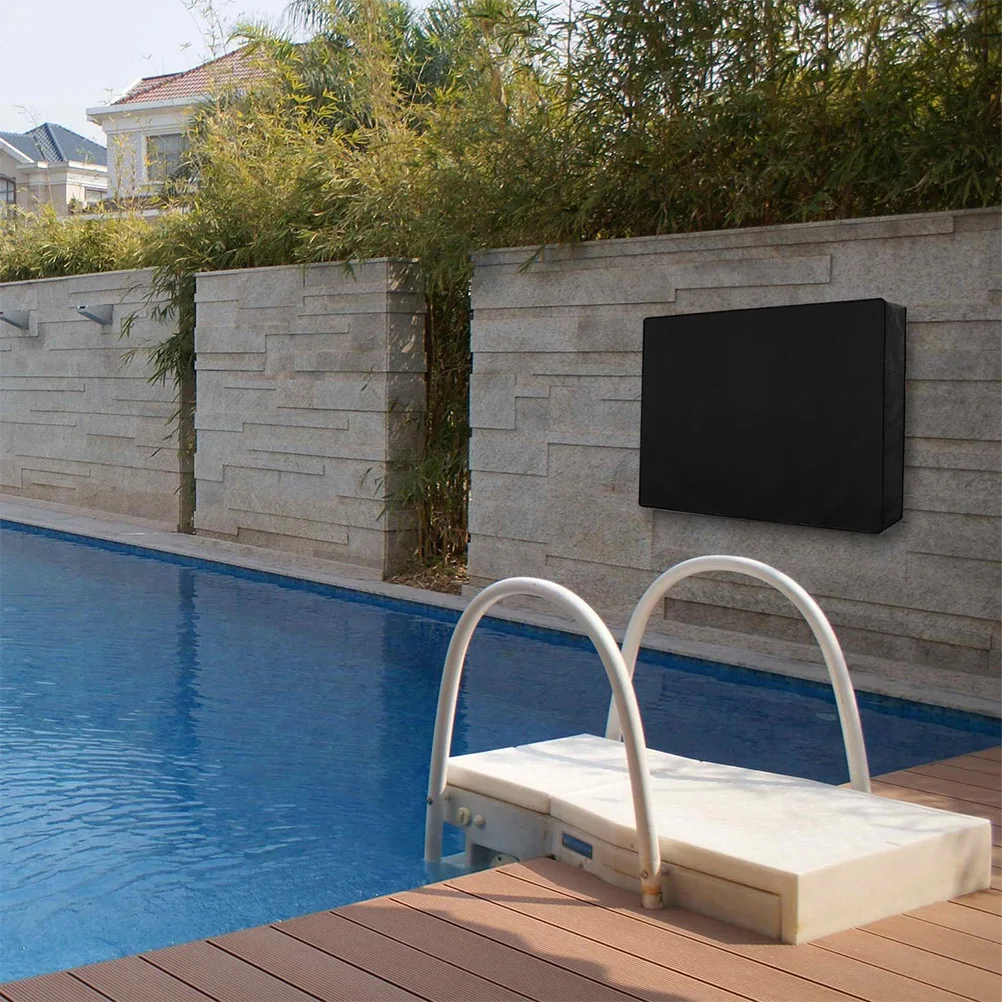 

Cover Waterproof Television Outdoor Polyester Weatherproof Protector for Flat