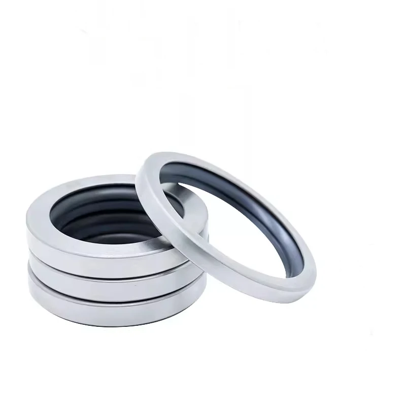 

1Pcs PTFE Lip Oil Seal With Stainless Steel 40*50*8-58*80*8mm Air Compressor Spare Parts