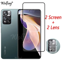 Tempered Glass For Redmi Note 11 Pro Plus 5G Screen Protector Redmi Note11 Pro+ Camera Glass For Redmi Note 11 Pro Plus 5G Glass