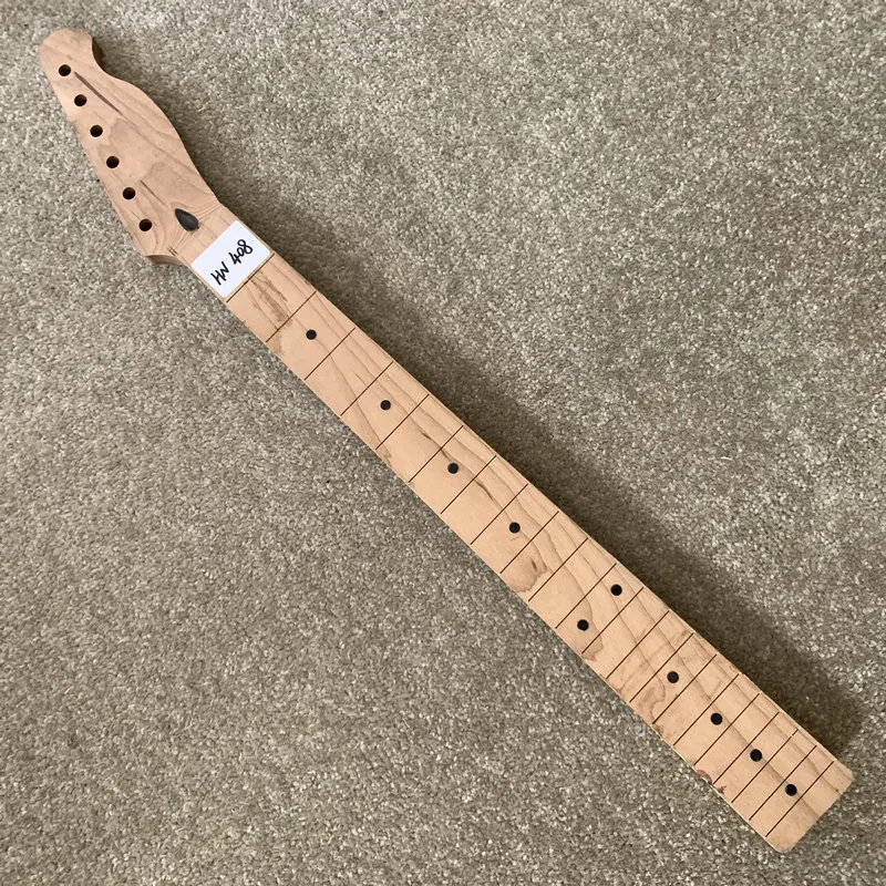 HN408 TL Model Electric Guitar Neck 21 Frets Unfinsihed NO Paints  Rosewood Trussrod Inlay for DIY Guitar Part