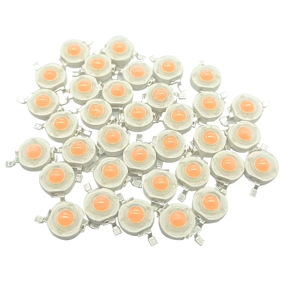 10pcs 12V 3W Bulbs High Power LED Lamp Diodes Full Watt White Warm White for Blubs Spotlight Downlight Chip image 2