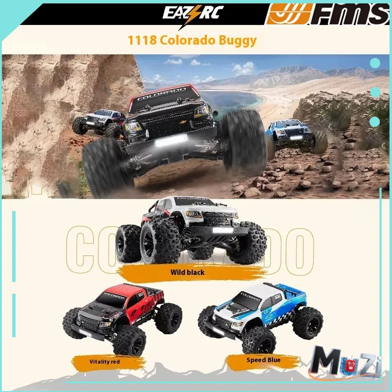 

FMS Colorado 1/18 Rc Simulation Model Brushless Remote Control High Speed Off Road Vehicle 4wd Simulation Model Climbing Car Toy