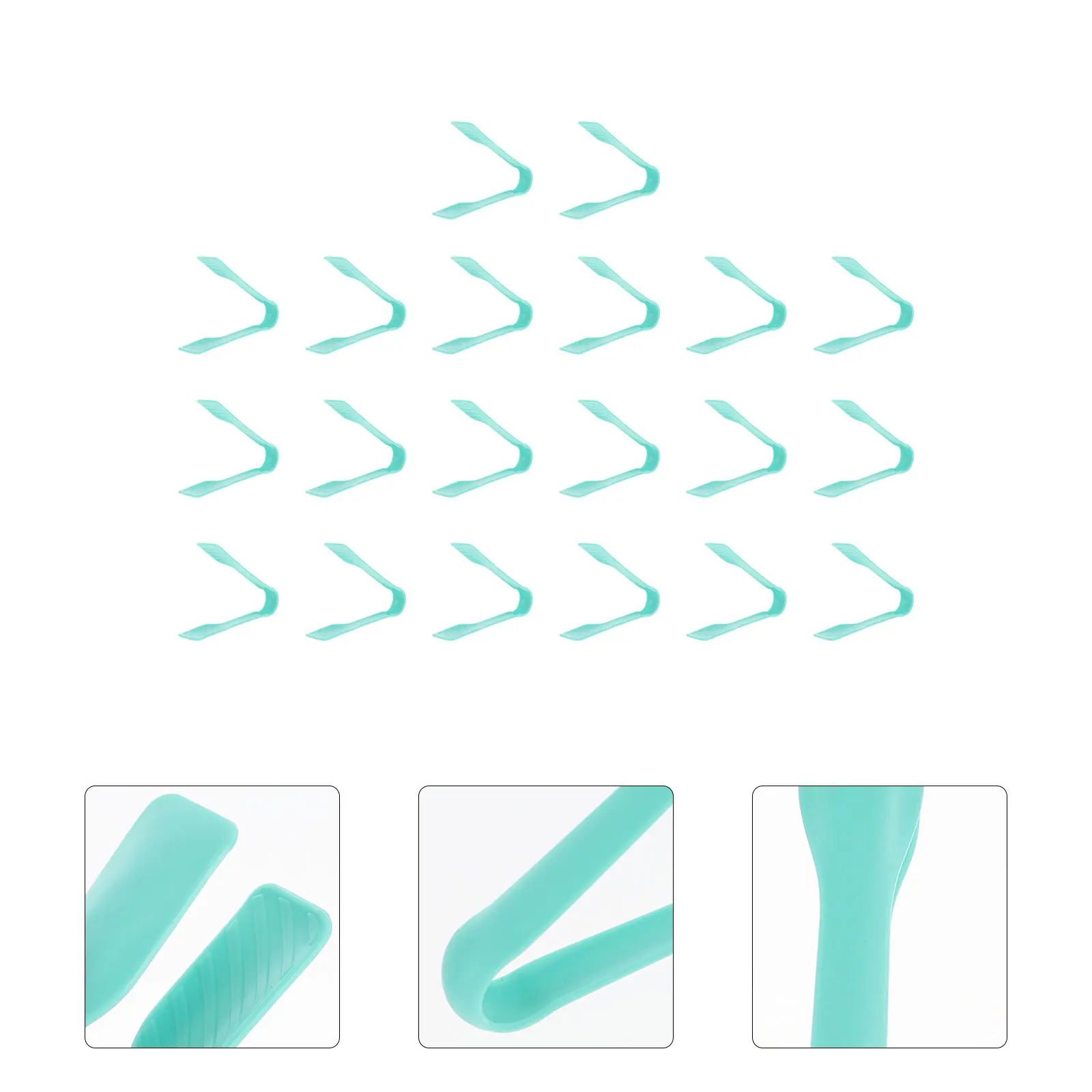 

20pcs Plastic Tweezers For Kids Outdoor Insect Catcher Backyard Exploration Tool Educational Science Building Blocks