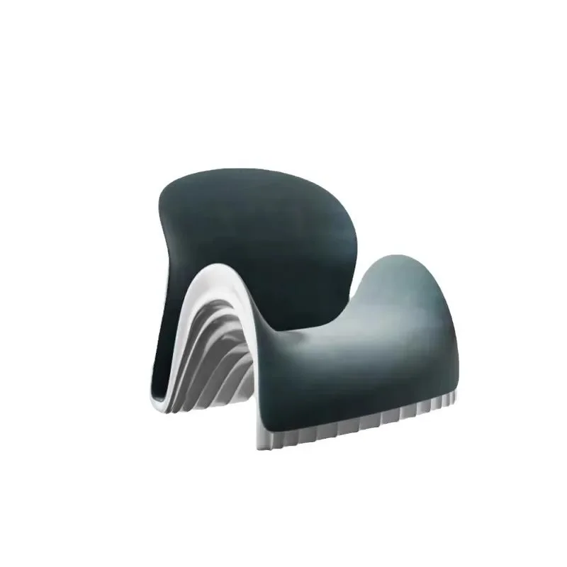 

New soft bag art h-shaped single recliner model room hotel living room