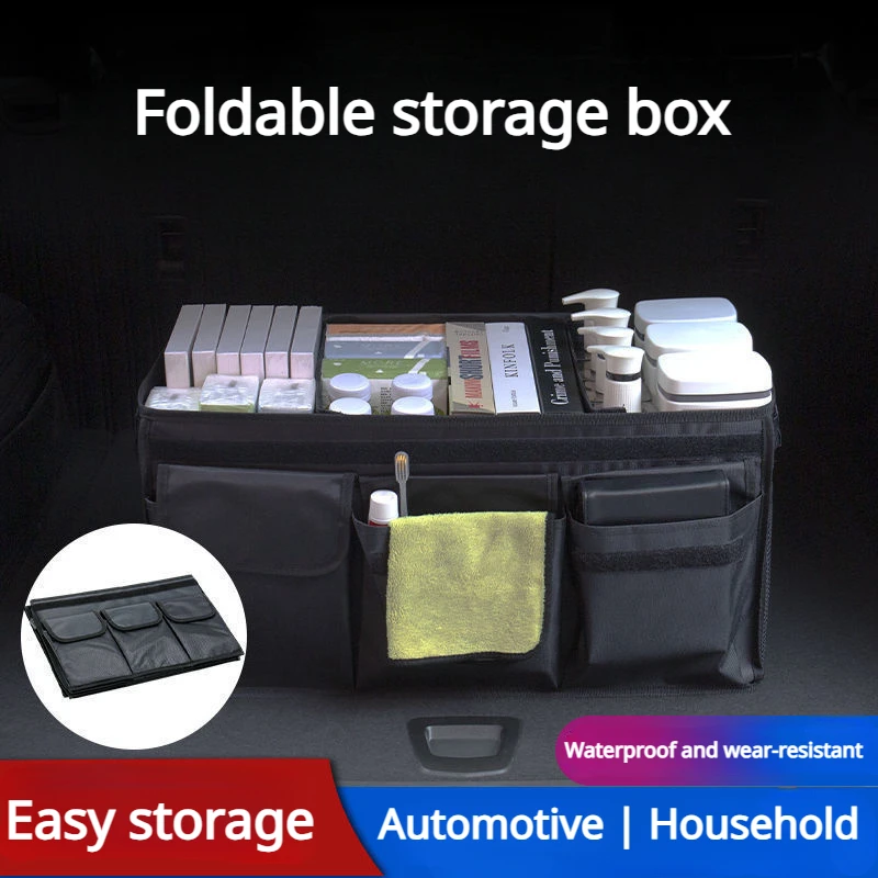 Foldable Trunk Box - Keep Your Car Organized and Tidy!Organization Made Easy with our Storage Boxes! car accessories interior