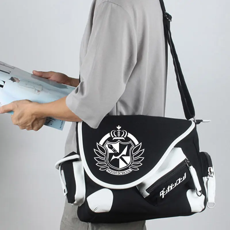 2026 New Anime Danganronpa Schale Abydos Messenger Bag Shoulder Bag Student Large Capacity Female Crossbody Bags Gifts Girls