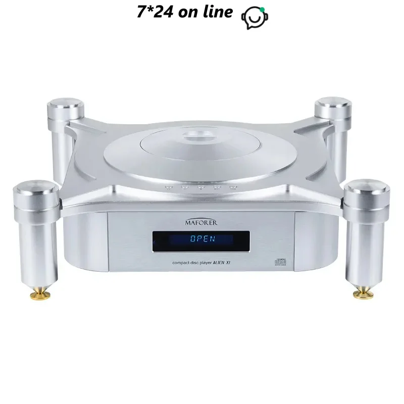 R-067 UK MAFORER/ALINE-x1 Tube CD Player CD Player Lossless External Bluetooth 12x7 PCM 1794 220V