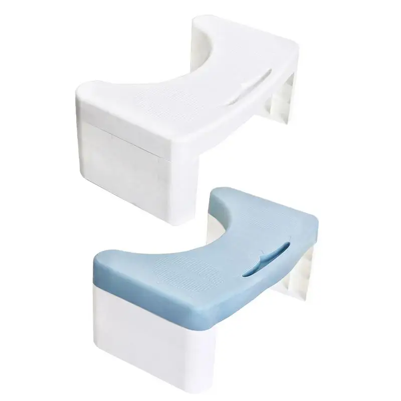 Toilet Foot Stool Potty Step Stool Portable Toilet Foot Stool Anti-slip Squatting Toilet Potty Step Stool Poop Stool With Phone