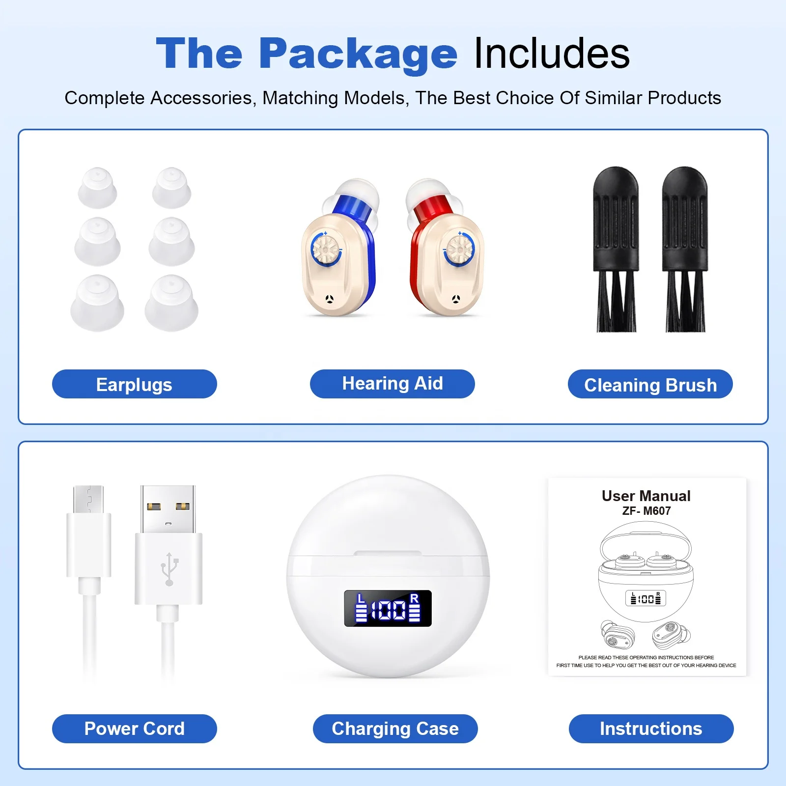 cheap Ear Hearing Products rechargeable  headphones s help seniors overcome hearing impairment