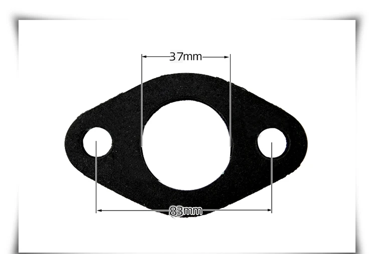 Air cooled diesel engine silencer gaskets 170F 173F 178F 186F 186FA 188F 192F exhaust pipe gasket