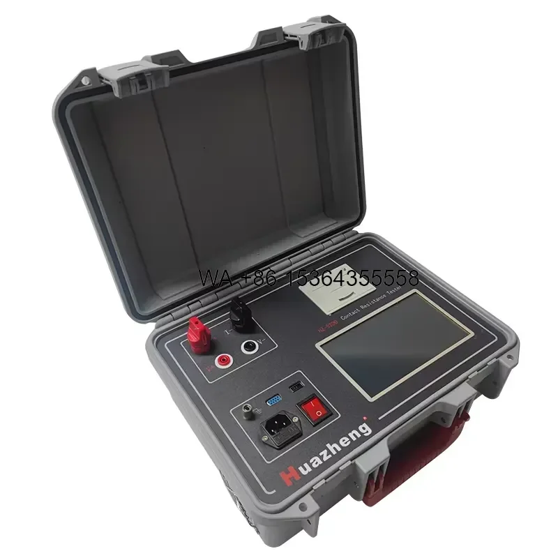 Wmwmnu for Huazheng HZ-5200 Portable 200A Contact Resistance Test Set for Circuit Breaker Testing