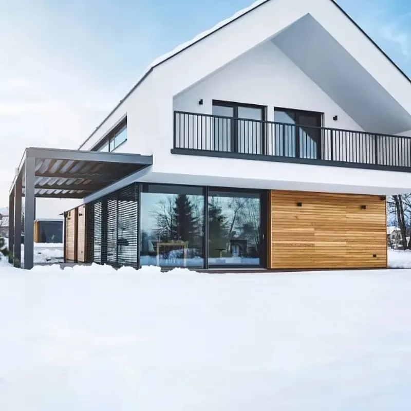 فيلا منزلية سريعة التجميع، فيلا منزلية مسبقة الصنع