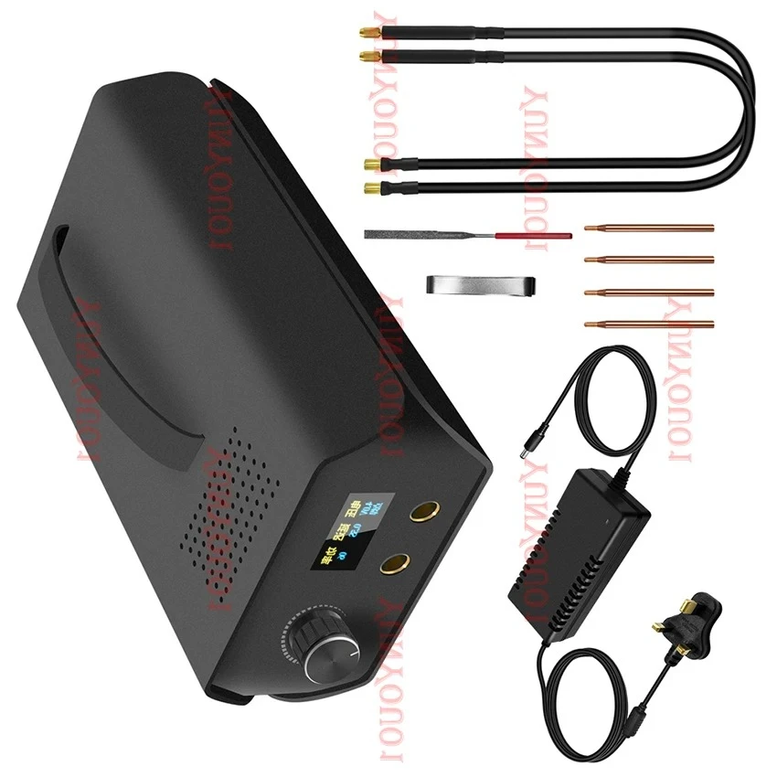 

AAA 3000F Farah Capacitor Spot Welding Machine 120 Gears Spot Welder for 18650 Lithium Battery DIY Welding Device Spot Welder