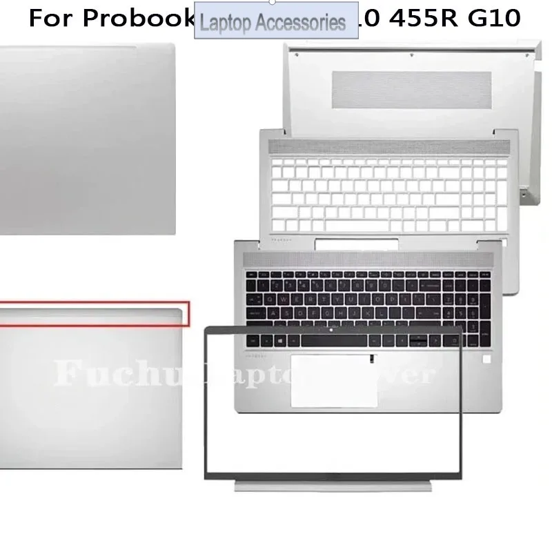 probook-450-455-g10-455r-g10-ノートパソコン-lcd-バックカバー-フロントフレーム-パームパッドキーボード-ボトムカバートップカバー