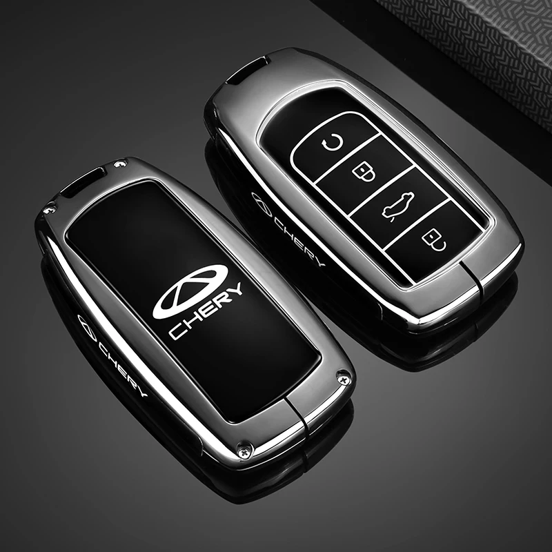 Zinklegierung Auto Smart Key Hülle Schutzhülle Passend für Chery Tiggo 8 Pro Tiggo 8 Plus New Arrizo 5 Plus 7 Pro Schlüsselanhänger 2026 – Detail 5