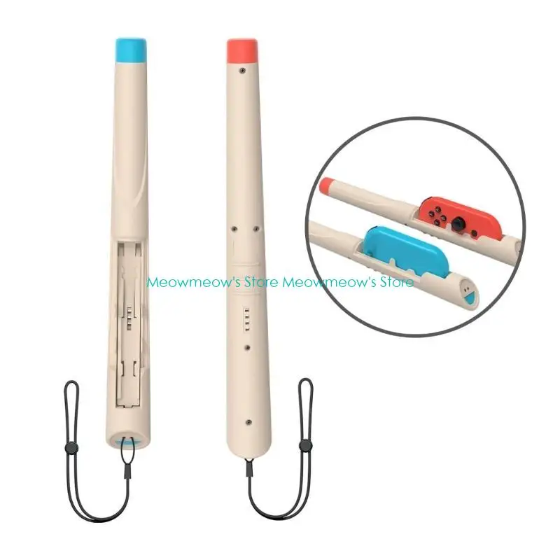 W91A مقبض يسار يمين قبضة استبدال عصا الطبل لمفاتيح التحكم في ألعاب الفيديو